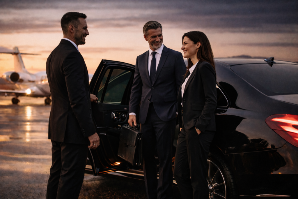 Executive Limo Service for Meetings, Conventions, and Airport Travel